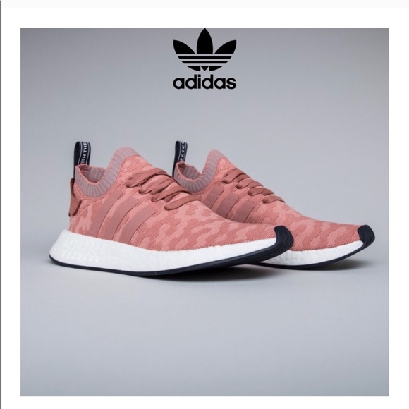 adidas Shoes - Adidas NMD_R2 Primeknit: Ash Pink Camo